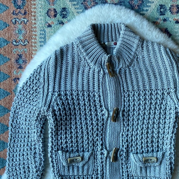 Monnalisa hitchhiker {high end kids clothing} toggle knit cardigan sweater boy 6 - Picture 9 of 15